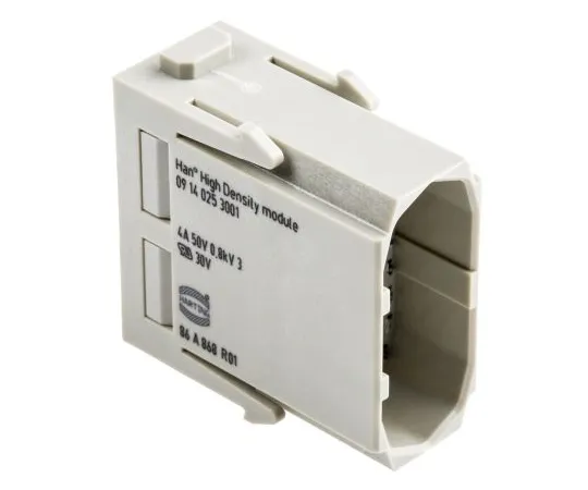 63-6589-66　Module Male Han-Modular Series 25 Pole  3 Columns　09140253001