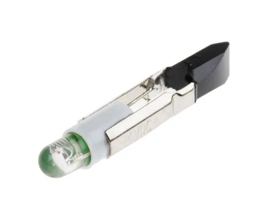 63-6581-69　LED反射器灯泡，电话幻灯片，绿色，单芯片，5.5毫米直径，24V交流/直流。　204-209