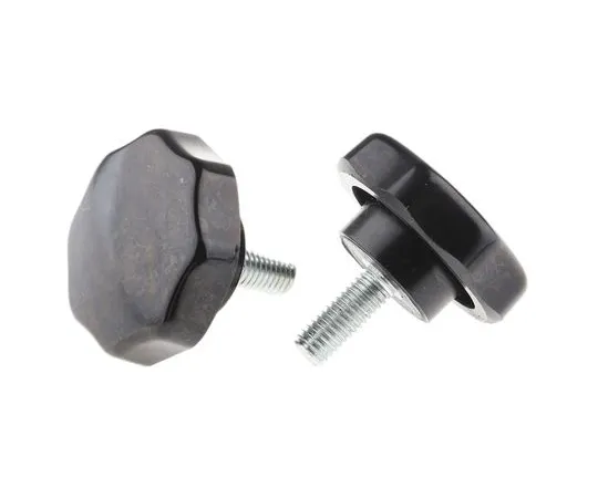 63-6717-15　RS PRO Black Multiple Lobs Clocking Knob,M8　686-115