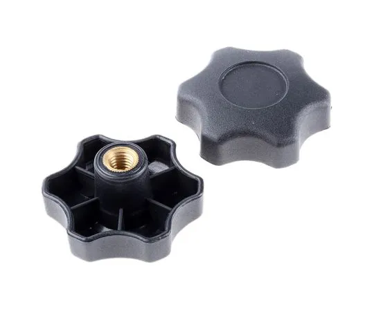 63-6564-98　RS PRO Black Multiple Lobs Clamping Knob,M10　161-127