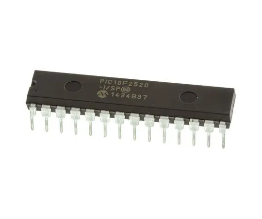 63-5162-87　单片机PIC18F2520-I/SP,8位PIC单片机，40MHz, 32 kB, 256 B闪存，28-PinSPDIP　PIC18F2520-I/SP