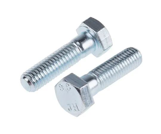 63-5178-62　光亮镀锌钢板六角螺栓，M 8×30 mm　917-3138