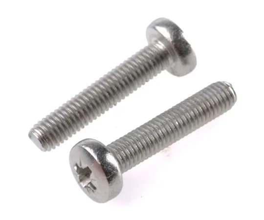 63-6696-43　RS PRO, M5平板头，25mm不锈钢Pozidriv A2 304平板机　528-895