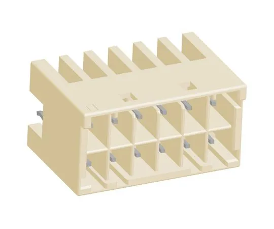 63-6889-23　Headers for Board Connections Grace Inertia Series 12 Poles 3.3 mm 2 Columns Vertical　1-1971906-6