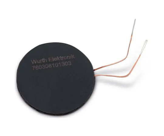 63-5152-77　Wurth 47μH±10%铁氧体无线充电接收器线圈，最大SRF:8 MHz, Q:25,1.5 A Idc, 500 mΩRdcWE-WPCC　760308101303