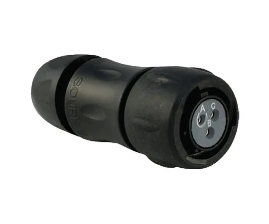 63-5175-31　Souriau UTS系列电缆安装连接器，3个触点插座　UTS6JC12E3S
