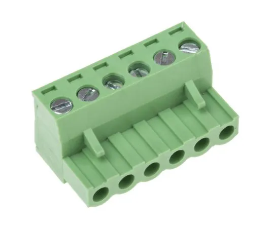 63-5166-95　RS Pro, 铝块 6路PCB终端　897-1228
