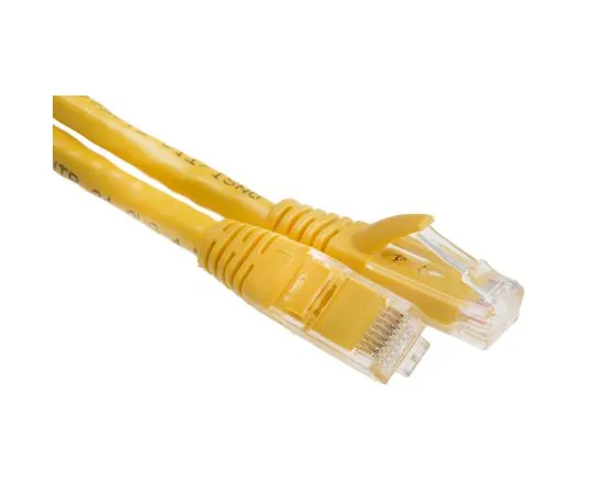 63-6703-93　RS PRO黄卡6电缆，U/UTP,男RJ45/男RJ45,终点10米　557-155