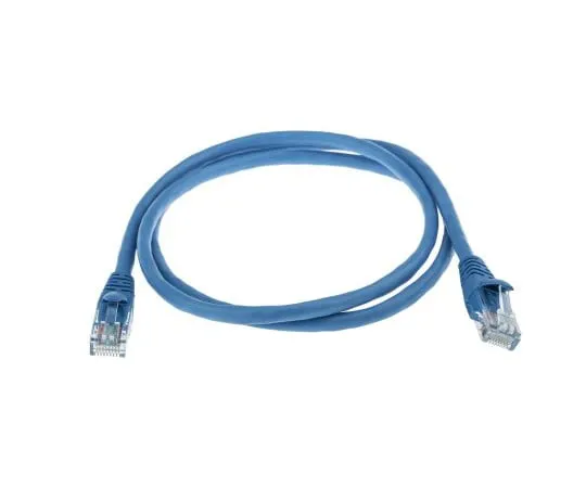 63-6704-40　RS PRO Blue PVCCat5e电缆U/UTP,1米公转RJ45/公转RJ45终止　557-480