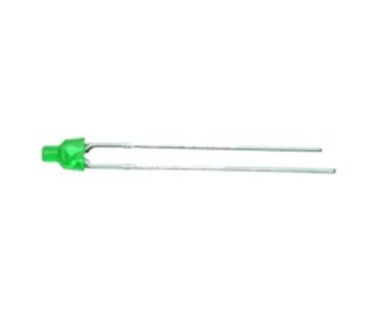 63-5151-61　2.5 V绿色LED 2毫米通孔，KingbrightL-1034GDT　L-1034GDT