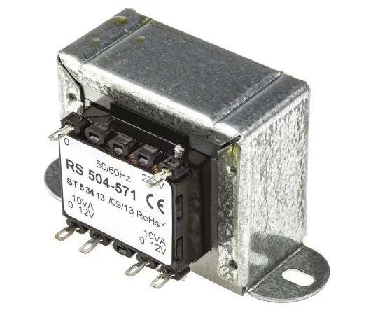 63-6680-52　RS PRO20VA2输出机箱安装变压器，12V交流电压　504-571