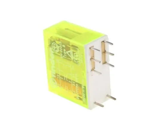 63-6546-09　Finder50系列DPDT非锁定继电器PCB安装，5V直流线圈，8A　50.12.9.005.1000