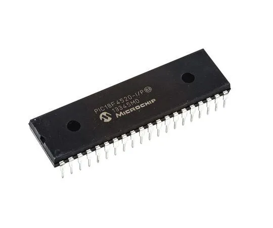 63-5162-93　单片机PIC18F4520-I/P,8位PIC单片机，40MHz, 32 kB, 256 B闪存，40PinPDIP　PIC18F4520-I/P