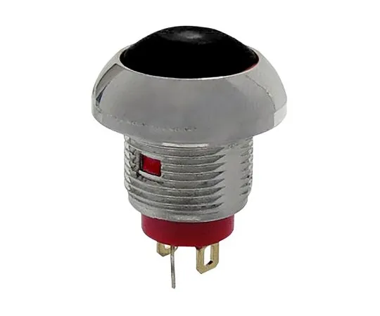 63-5163-77　RS PRO单杆单掷 (SPST) 瞬间红光LED迷你按钮开关，IP67, 13.6 (Dia。) mm,螺纹，　891-9867