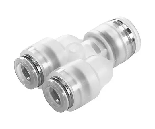 63-6996-80　Festo NPQP气动Y管到管适配器，推入8mmx推入6mmx推入6mm　NPQP-Y-Q8-Q6-FD-P10