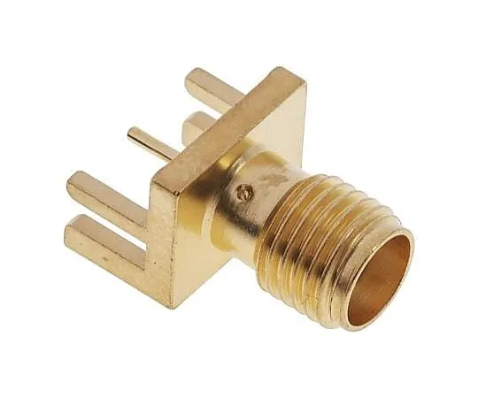 63-5162-80　夹紧连接器直50Ω边缘安装SMA连接器，焊料终止　142-0701-801