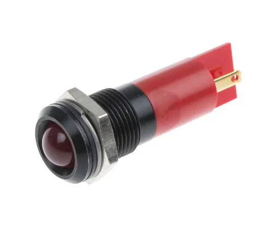 63-6581-77　RS PRO红色指示器，12 V, 14mm安装孔尺寸，标签终止，IP40　204-300