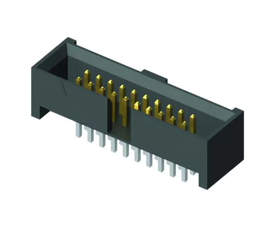 63-5167-98　Samtec SHF, 10路，2列，直线式PCB页眉　SHF-105-01-L-D-TH
