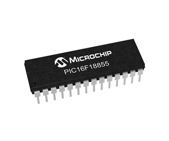 63-5171-79　单片机PIC16F18855-I/SP,8位PIC16F单片机，32MHz, 14 kB闪存，28针SPDIP　PIC16F18855-I/SP