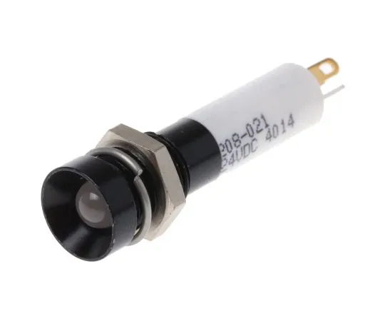 63-6584-62　RS PRO绿色，红色，黄色指示器，24 V直流，8毫米安装孔尺寸，焊锡标签终止　208-021