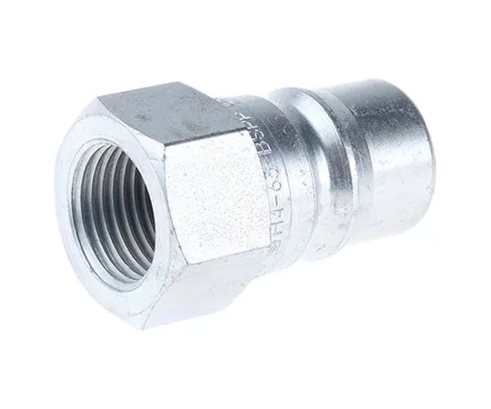 63-6548-59　Parker Steel Male液压快速连接接头H4-63-BSPP1/2 in　H4-63-BSPP