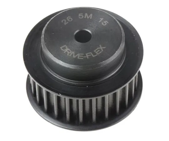 63-6574-51　RS PRO正时皮带轮，钢制15mm皮带宽度x 5mm间距，26齿　184-476