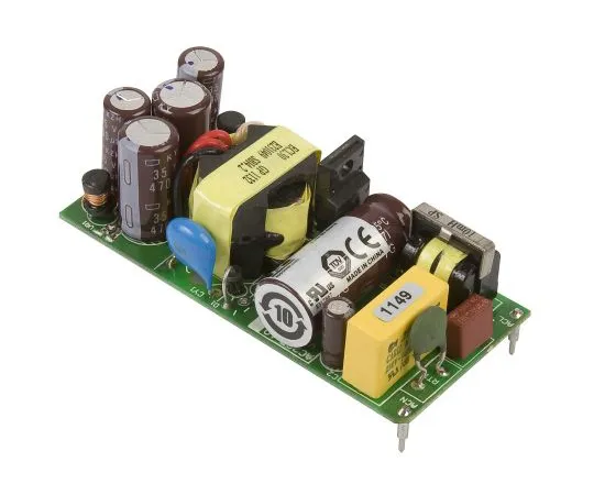 63-6858-09　AC/DC Converter 5/12 V dc 1.3 A 3 A 30 W open frame　ECL30UD03-P