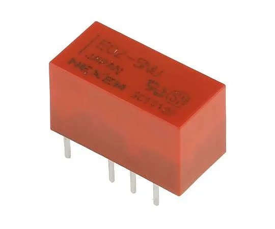 63-5154-83　KEMET DPDT非锁定继电器PCB安装，5V直流线圈　EC2-5NU