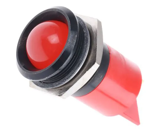 63-6582-29　RS PRO红色指示器，24 V直流，22mm安装孔尺寸，焊点终止　204-990