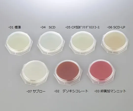 2-3301-02　［已停用］SANISPECK邮票中号，琼脂平板 (脱氧胆酸盐)