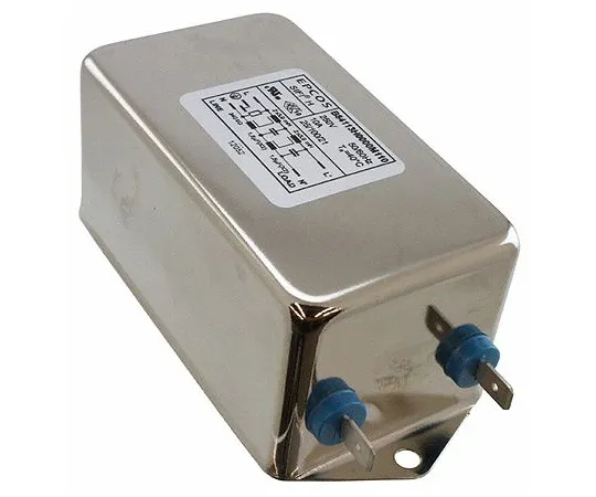 63-6947-76　EMC Filter Single Phase 10 A Chassis Mount 1.5 x 2 μF 3.9 x 4 mH 0 mA 2 Stage UL 1283　B84113H0000M110