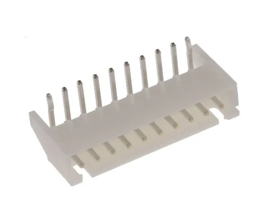 63-5132-81　JST XHS10B, 10路，1列，直角PCB头　S10B-XH-A(LF)(SN)