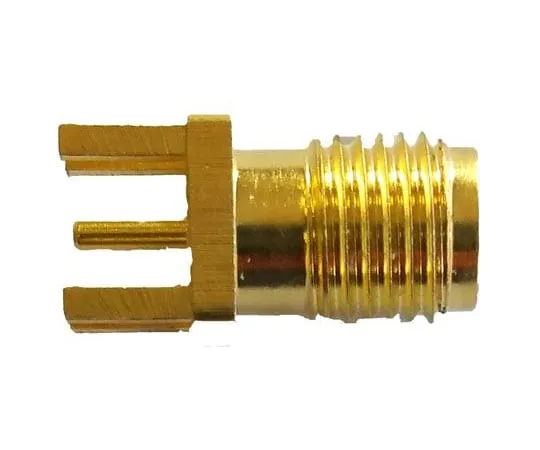 63-6991-26　射频解决方案直接式SMA连接器，焊锡终端　CON-SMA-EDGE-S