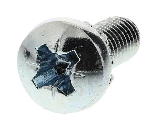 63-6611-71　RS PRO M6×16mm镀锌钢盘头螺丝，外用洗牙机　278-786