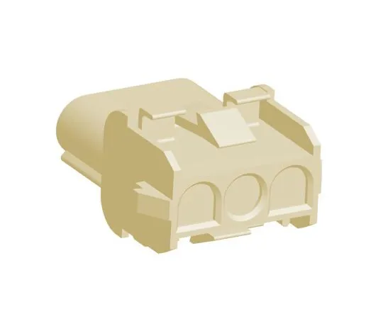 63-6966-64　Connector housing scalpel 3 poles 1 row 6.35 mm Maiten lock　2178474-2