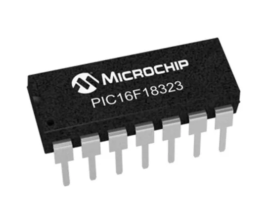 63-5178-26　单片机PIC16F18323-I/P,8位PIC单片机，32MHz, 3.5 kB闪存，14-PinPDIP　PIC16F18323-I/P