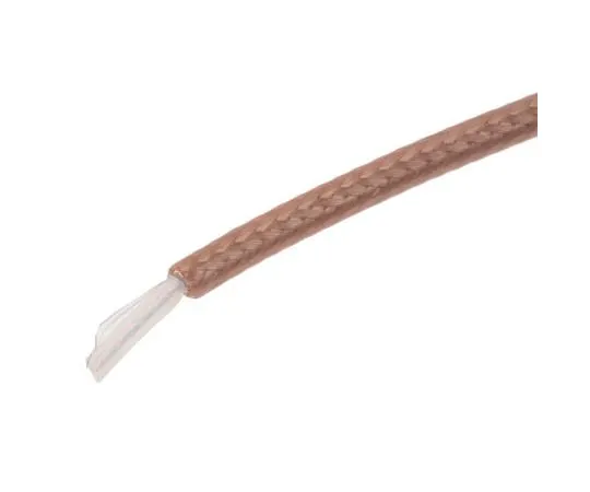 63-5172-77　RS PRO Brown Unterminated to UnterminatedRG316同轴电缆，外径50Ω2.55mm　906-0641