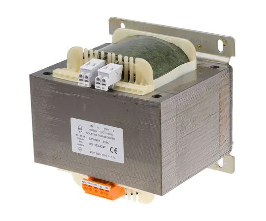 63-6891-53　RS PRO1600VA隔离变压器，15V交流电，230 V交流电，400 V交流电，0→230→400 V交流电初级，2x 115V交流电　123-4241