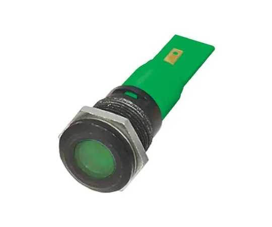 63-6585-04　RS PRO绿色指示器，24 V交流/直流电，16mm安装孔尺寸，焊点终止　208-318