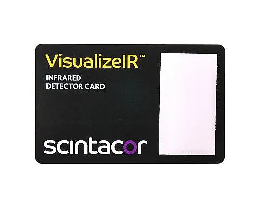 63-5171-84　Scintacor 433111,可视化IR系列红外激光对齐卡　433111