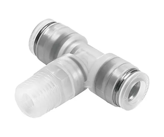 63-6996-35　Festo气动TeeThread-to-Tube适配器，6mm x 6mm, 10 bar　NPQP-T-R18-Q6-FD-P10