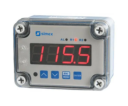63-6971-91　SimexSRT-N118-XA24VDC,数字数字面板多功能温度计，80mm x 110mm　SRT-N118-XA 24VDC