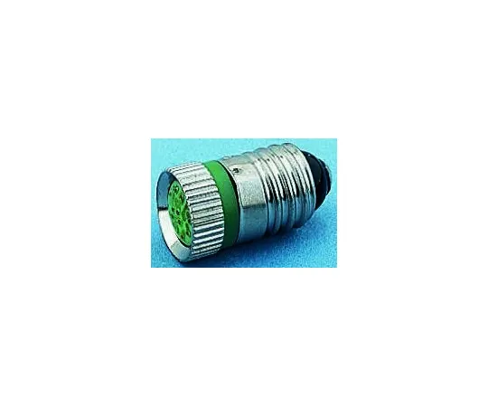 63-6582-15　LED反射器灯泡，E10,黄色，多芯片，10毫米直径，24V交流/直流电。　204-754