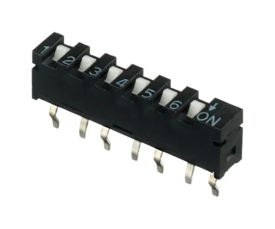 63-5159-14　6路PCB SIP交换机SPST　SIP-06TV