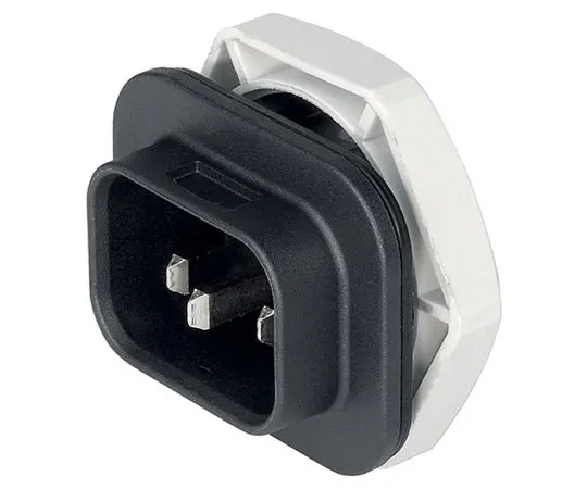 63-6993-56　Schurter S16面板安装IEC插头男性，10 (IEC) A, 15 (UL/CSA) A, 250 V ac　4312.0002