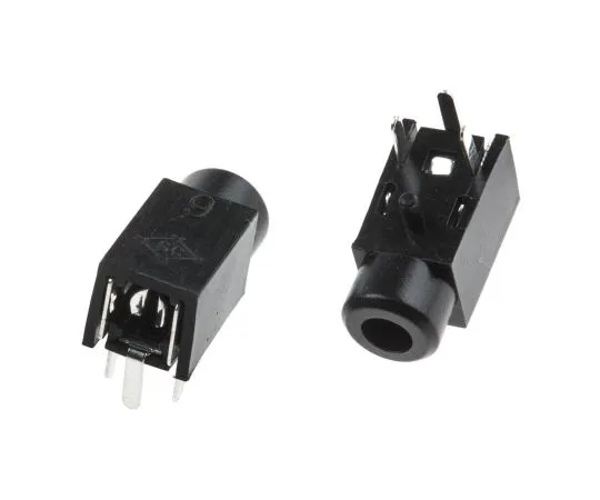 63-5175-48　RS PRO 2.5 mm PCB Mount Mono Jack Socket, 500 mA　913-1005