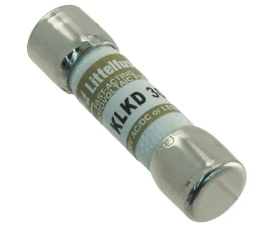 63-5133-62　Littelfuse,30A三聚氰胺墨盒保险丝，10 x 38 mm,速度F　KLKD030.T