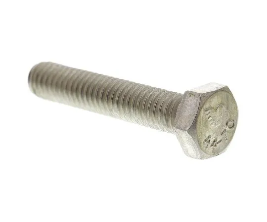 63-6576-38　普通不锈钢六角六角螺栓，M6 x 30mm　190-197