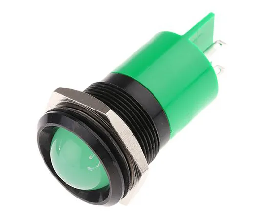 63-6584-57　RS PRO绿色指示器，230 V交流电，22mm安装孔尺寸，标签终止　207-949