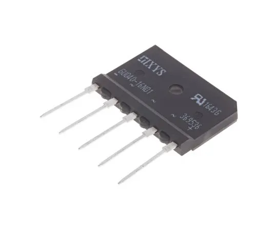 63-6990-72　IXYSGUO40-16NO1,三相桥式整流器，40A1700V,五针GUFP　GUO40-16NO1